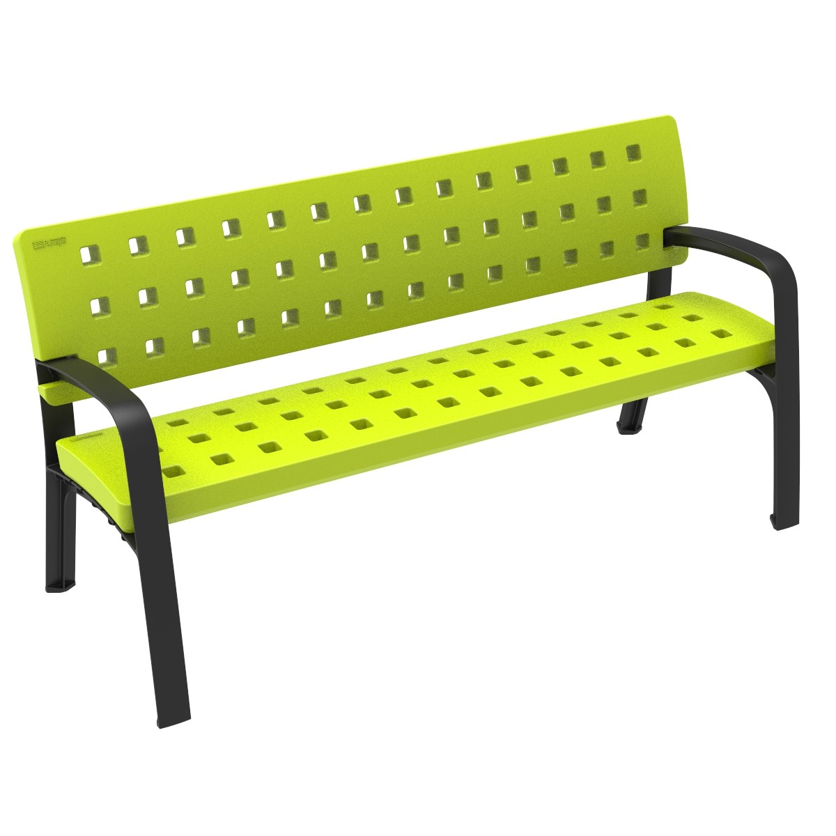 Banc Plastique Modo Mobilier urbain pour s’asseoir parcs et jardins