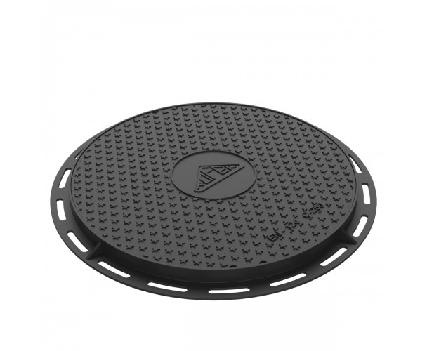 Circular Manhole cover and ring of registry ductile casting B-8DU250