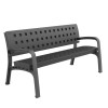 Modo Plastic Bench urban furniture to sit in parks and gardens