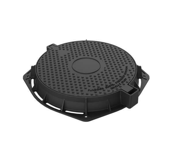 Octogonal Manhole Cover and frame of registry of ductile casting R-100-SBG