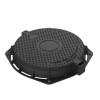 Octogonal Manhole Cover and frame of registry of ductile casting R-100-SBG