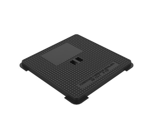 Tapa i marc quadrat hidràuliques fundició dúctil D-15 40x40 B-125