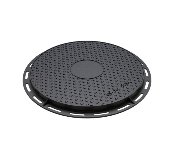 Circular Manhole cover and ring of registry ductile casting B-8DU250