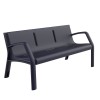 Banc Plastique Modo Mobilier urbain pour s'asseoir parcs et jardins