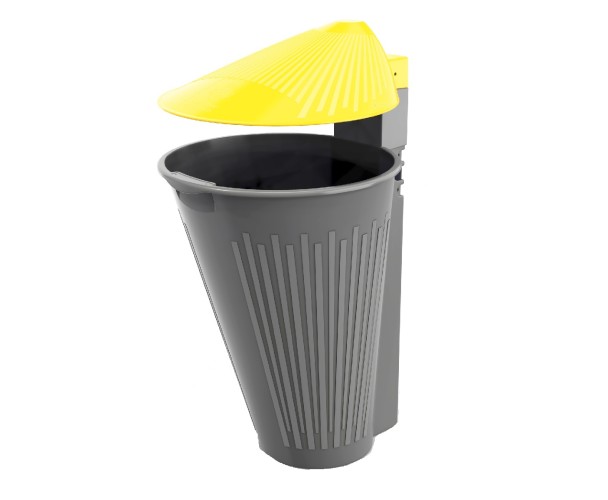 Papelera Polietileno Alicante para calle