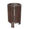 Salou WPC street waste bin C-21S-WPC
