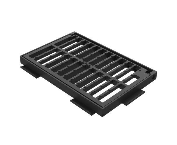 B-22BD A Ductile iron folding drain grate and frame
