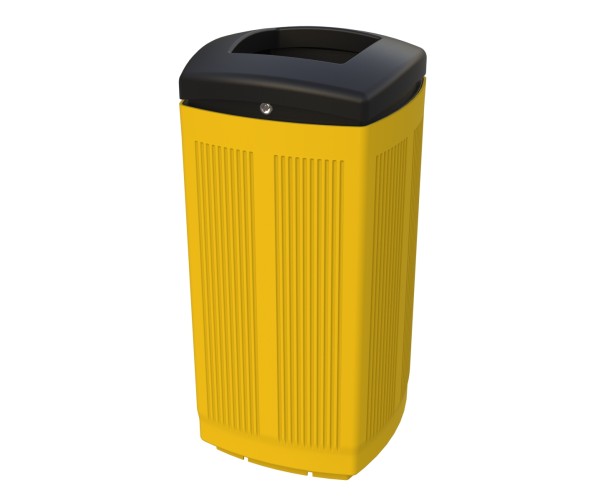 Poubelle Polypropylène Toscana pour la rue