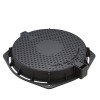 Octogonal Manhole Cover and frame of registry of ductile casting R-100-SBG